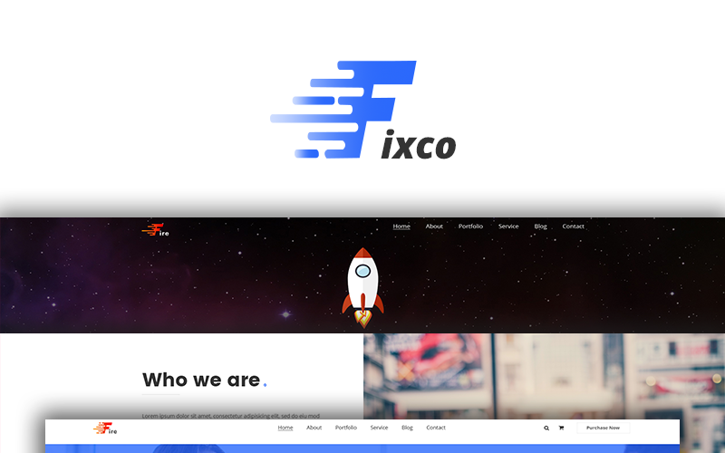 универсальный шаблон сайта bootstrap4