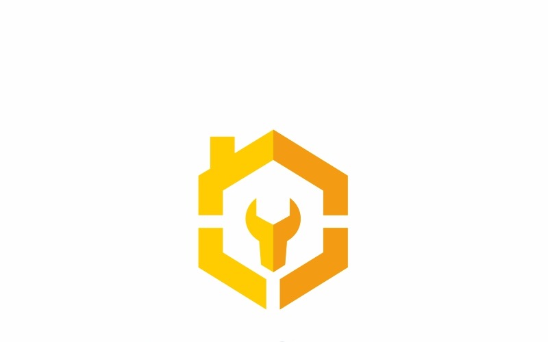 Download Шаблон логотипа "Home Service Logo Template" / Home Service Logo Template - Шаблон логотипа на тему графика app brand business construction efficient electrical electrician electricity energy fire fix handyman home light maintenance plug power reliable renewable repair