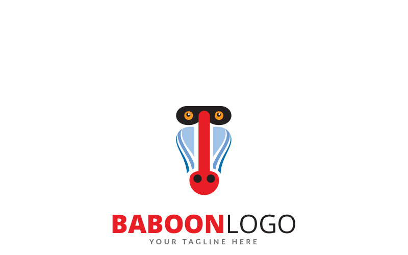 Download Шаблон логотипа "Baboon - Logo Template" / Baboon - Logo Template - Шаблон логотипа на тему графика anger angry animal animals app application baboon brand branding cartoon game green illustration jungle logo logotype monkey nature vector