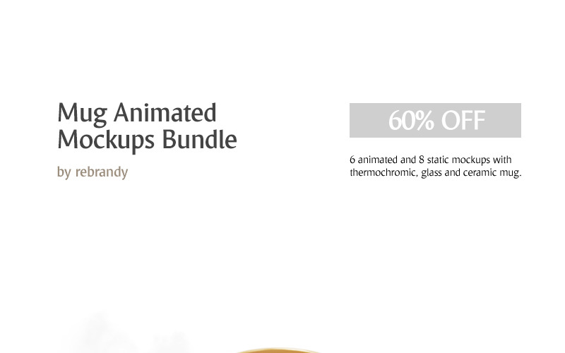 Download Бандл анимированных мокапов на чашку / Mug Animated Bundle - Бандл на тему графика psd mockup bundle mug glass magic sensitive thermoprint thermochrome coffee tea cup restaurant customizable kichen print transparent gift personalized mokcup