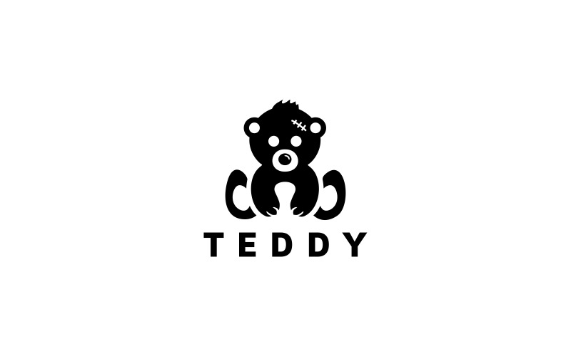 Download Шаблон логотипа "Teddy Bear Logo Template" / Teddy Bear Logo Template - Шаблон логотипа на тему графика amusement baby babysitter bear cartoon children education enjoy fun game gummy happy honey infant kid kindergarten learn learning mascot nursery,amusement,baby,babysitter,bear,cartoon,child,c