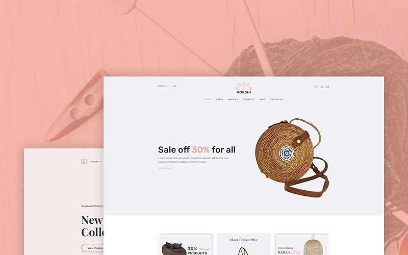 тема handmade &amp; craft shopify