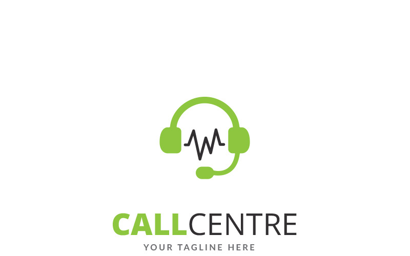 Download Шаблон логотипа "Call Center - Logo Template" / Call Center - Logo Template - Шаблон логотипа на тему графика business c letter call center communication internet c logo logotype modern multicolor professional simple technology web