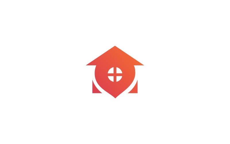 Download Шаблон логотипа "House Point Logo Template" / House Point Logo Template - Шаблон логотипа на тему графика agency agent apartment app build care clean construction develop fix forum home hotel house locator logo market mobile people pin,agency,agent,apartment,app,build,care,clean,construction,deve