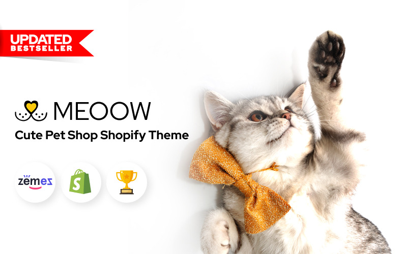 симпатичный зоомагазин тема shopify