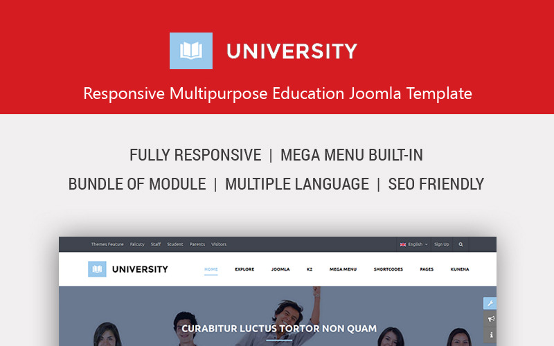 education responsive joomla template