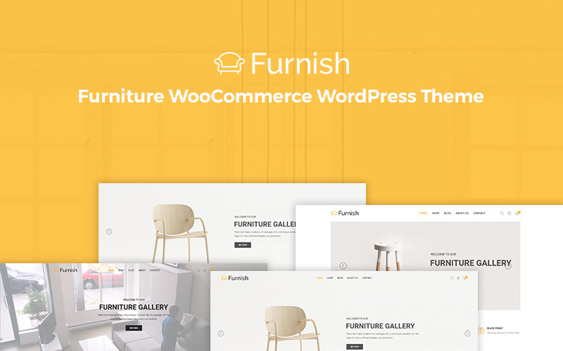 минималистичная мебель тема woocommerce