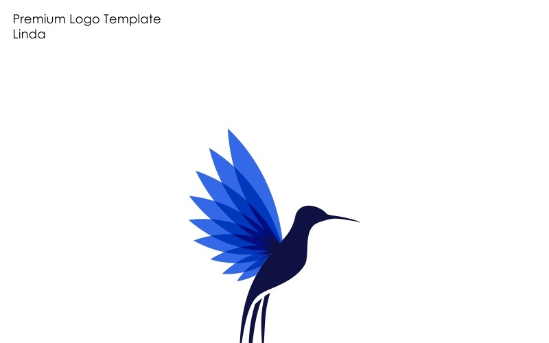 Download Шаблон логотипа "Colibri Logo Template" / Colibri Logo Template - Шаблон логотипа на тему графика beauty body care boutique business corporate cosmetic eco ecology female fitness glamour gym luxury makeup massage models agency modern natural