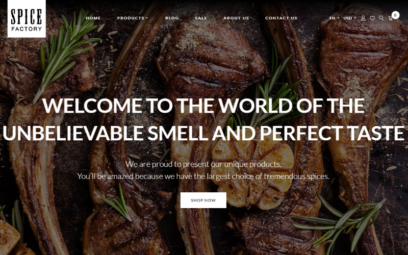 spice factory отзывчивый шаблон opencart