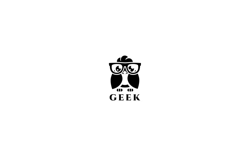 Download Шаблон логотипа "Geek Owl Logo Template" / Geek Owl Logo Template - Шаблон логотипа на тему графика animal avatar bird brown business clever cool cute executive eyeglass geek ice icon iconic logo mascot nerd orange owl owls,geek,owl,animal,animals,bird,book,brand,branding,college,diploma,ed
