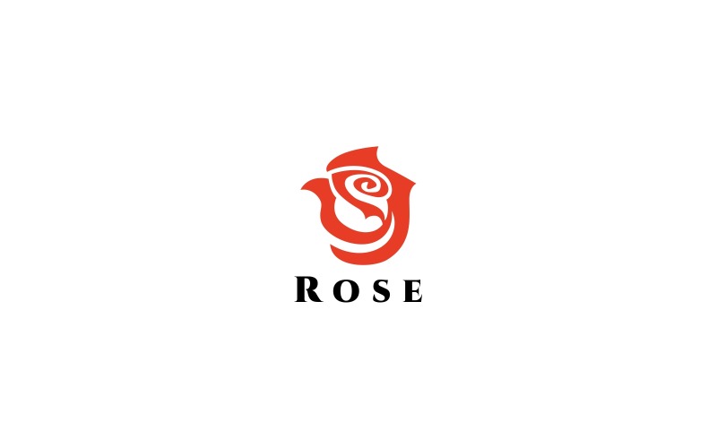 Download Шаблон логотипа "Rose Logo Template" / Rose Logo Template - Шаблон логотипа на тему графика aesthetic medical center beautiful beauty treatment body care creative eco-friendly makeup ecology elegant hair salon feminine floral arrangements rose flowers,botanic,decoration,decorative,f