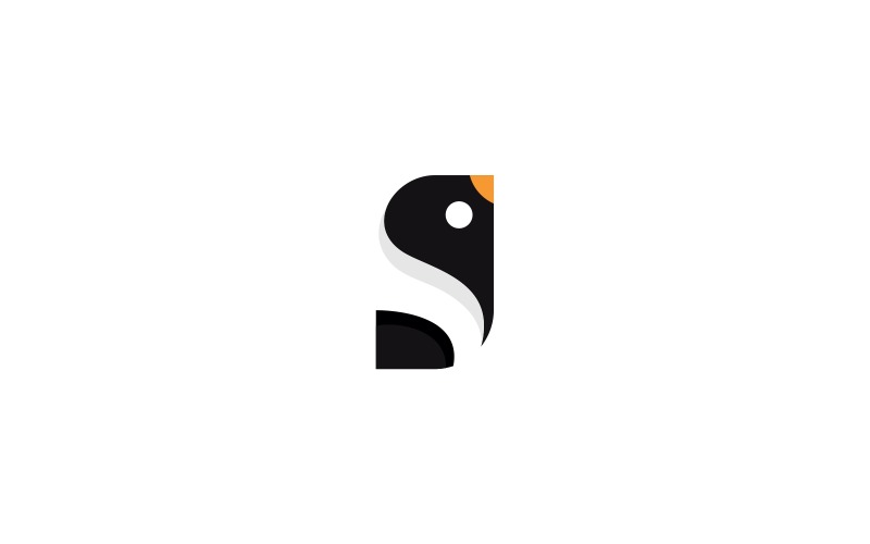 Download Шаблон логотипа "Penguin Logo Template" / Penguin Logo Template - Шаблон логотипа на тему графика android application coder community forum hacker internet linux logo modern nerd programmer simple smart software template web tech technology entertainment,logo,minimal,unique,animal,logo,te