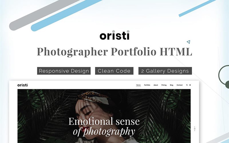 oristi photography html шаблон сайта