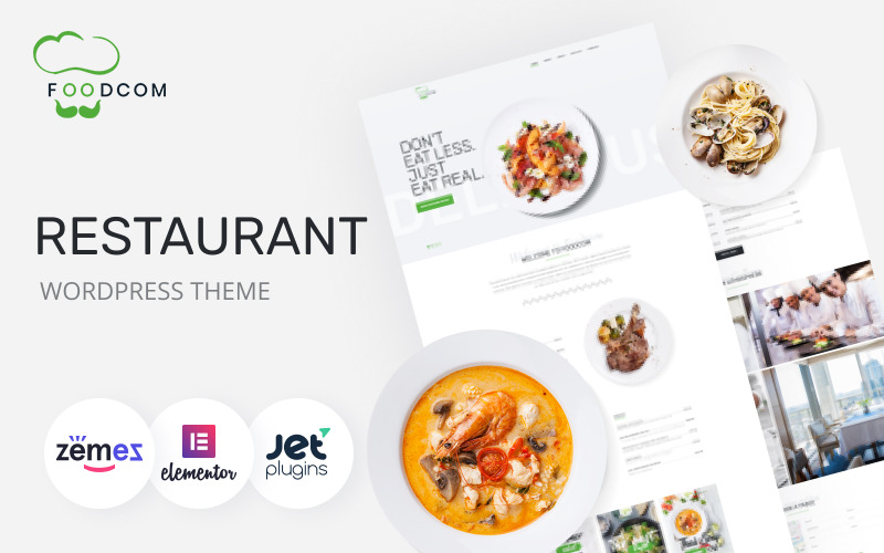 ресторан wordpress elementor theme