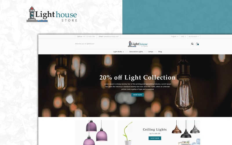 LighHouse PrestaShop Theme