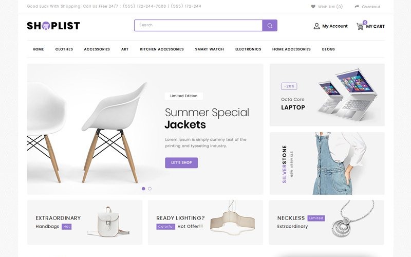 мега магазин шаблон opencart