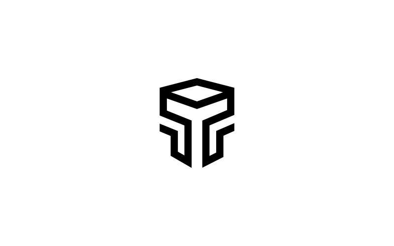 Download Шаблон логотипа "Letter T Logo Template" / Letter T Logo Template - Шаблон логотипа на тему графика app cmyk company logo creative dot fashion insurance interior design law office letter lgoo modern net point simple studio t,alphabet,app,box,branding,creative,design,elegant,expensive,graphi