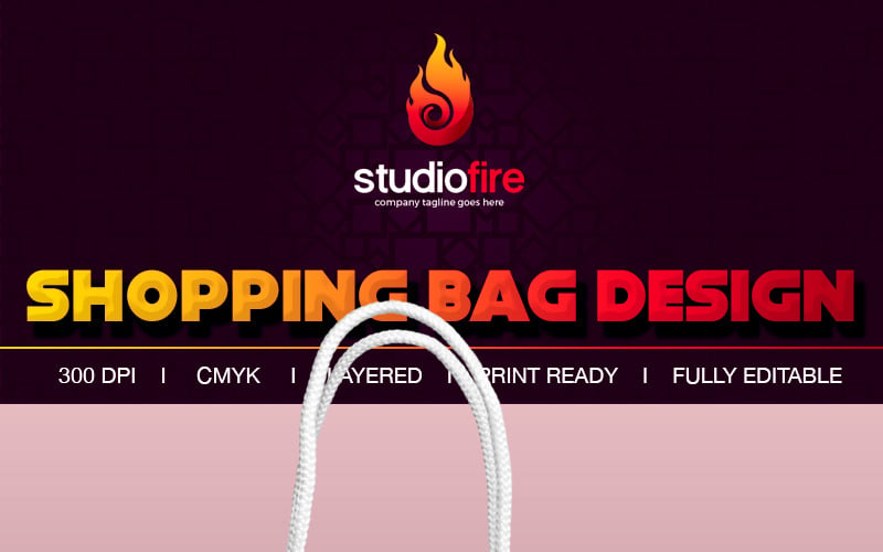 Download Фирменный стиль "Creative Shopping Bag - Corporate Identity Template" / Creative Shopping Bag - Corporate Identity Template - Фирменный стиль на тему графика shopping bag shop mall tote paper coffee gift plastic design template illustration online concept templateundefined creative paper shop mall print