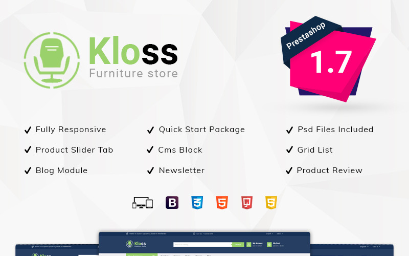 тема kloss furniture prestashop