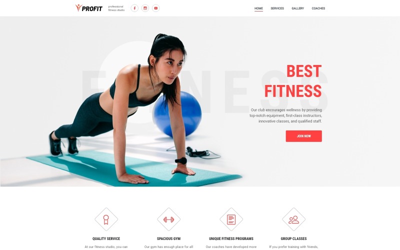спорт одна страница минимальный bootstrap 4 HTML шаблон целевой страницы