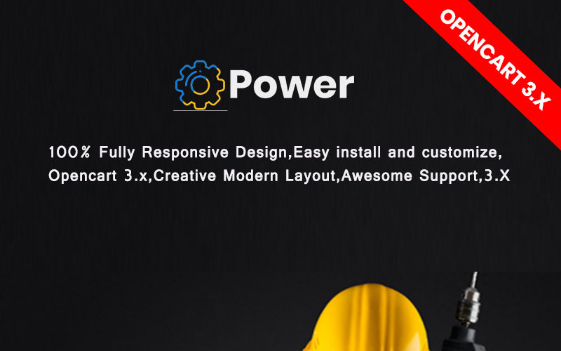 шаблон powertools opencart