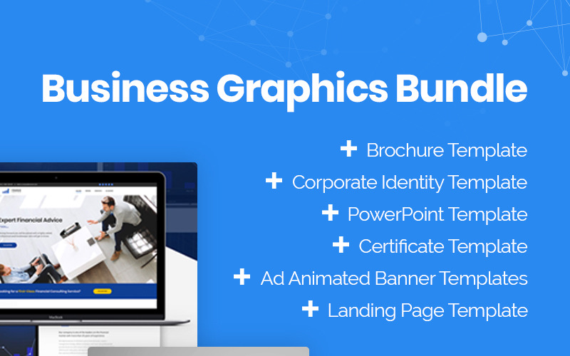 Download Бандл "Xmas 2019 Business Graphics Bundle" / Xmas 2019 Business Graphics Bundle - Бандл на тему графика 