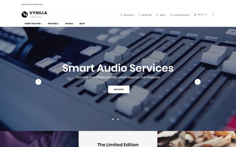 amp audio store magento theme