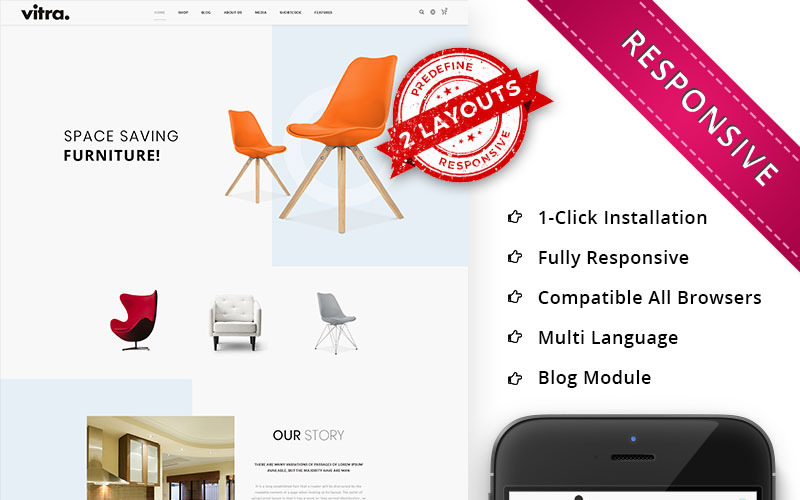 многоцелевая отзывчивая тема woocommerce
