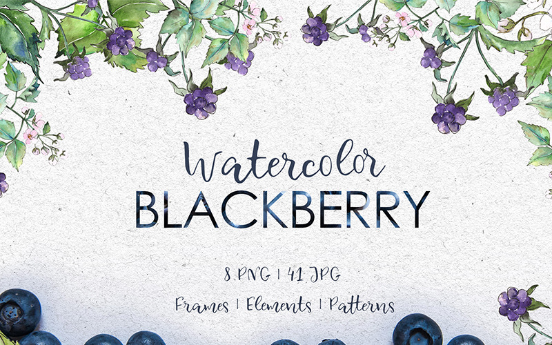 Download Иллюстрация "Blackberry Watercolor png - Illustration" / Blackberry Watercolor png - Illustration - Иллюстрация на тему графика blackberry watercolor png