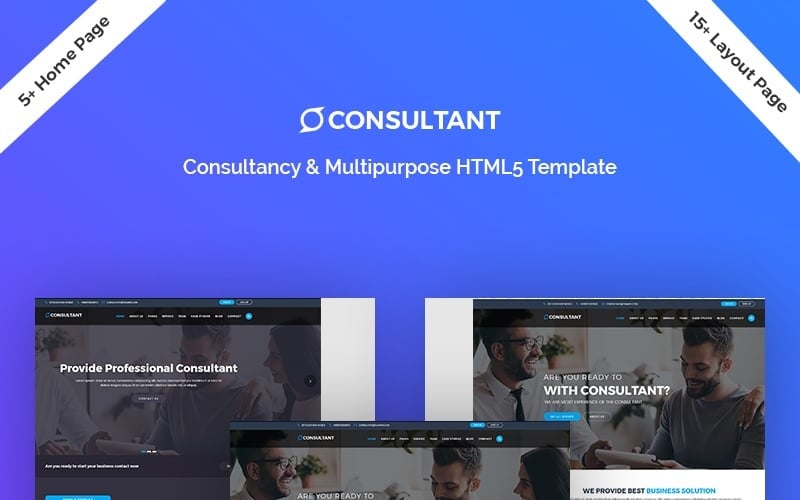 универсальный шаблон целевой страницы html5