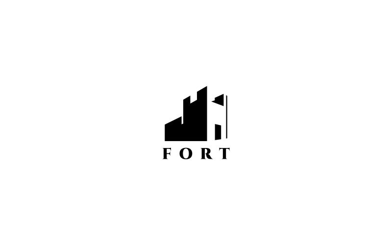 Download Шаблон логотипа "Fort Logo Template" / Fort Logo Template - Шаблон логотипа на тему графика blog brand branding business care castle clean dental dentist design health healthy hygiene lips logo medical medicine. fort mouth professional,abstract,arrow,business,castle,company,consulti