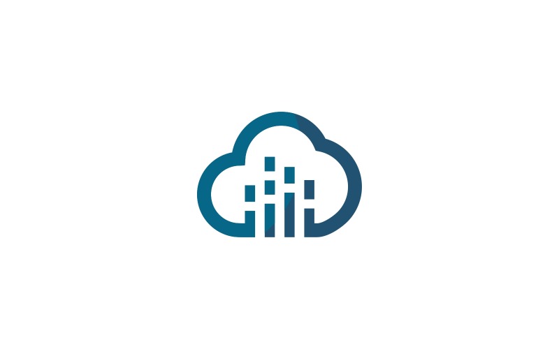 Download Шаблон логотипа "Music Cloud Logo Template" / Music Cloud Logo Template - Шаблон логотипа на тему графика audio,engineer,audiotech,beats,digital,entertainment,equalizer,headphones,loudspeaker,media,melody,mp3,music,musical,nightclub,party,radio,record,ringtone,songs