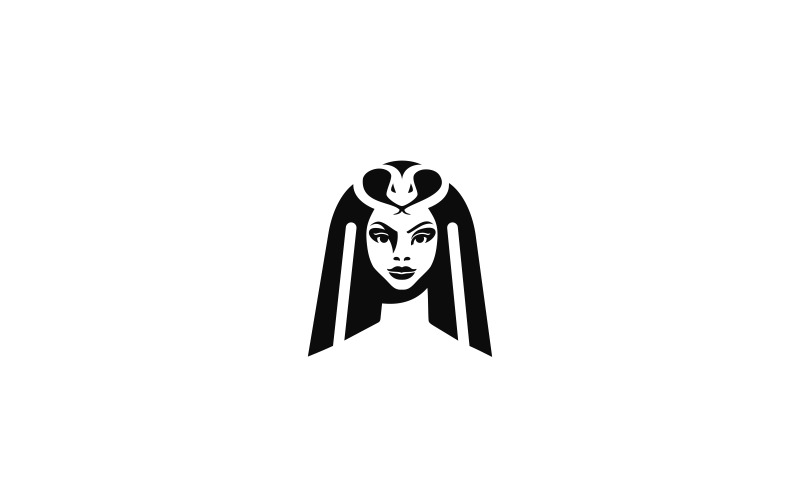 Download Шаблон логотипа "Cleopatra Logo Template" / Cleopatra Logo Template - Шаблон логотипа на тему графика amenhotep ancient business civilization cleopatra company desert dynasty egypt egyptean history king kingdom military mum mummy nile old pharaoh power,ancient,civilization,cleopatra,company,c