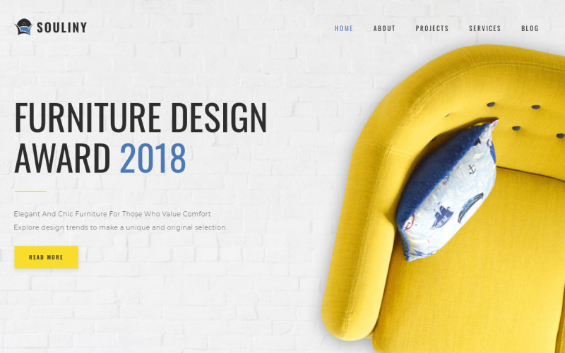 мебель многоцелевая современная тема wordpress elementor