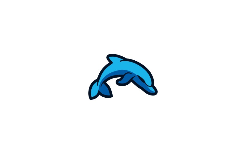 Download Шаблон логотипа "Dolphin Logo Template" / Dolphin Logo Template - Шаблон логотипа на тему графика beach blue company cute d letter dolphin dolphins fast fish fun happy iconic intelligent mammal joy jump ocean sea seo,beach,black,blue,company,dolphin,fast,fish,fun,glossy,kid,kids,net,ocean