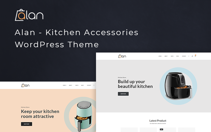 alan – kitchen accessories woocommerce theme