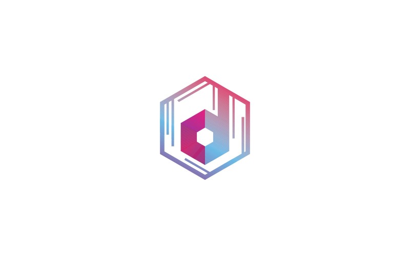Download Шаблон логотипа "Letter D Logo Template" / Letter D Logo Template - Шаблон логотипа на тему графика agency,app,d,letter,logo,data,delivery,developer,development,digital,entertainment,fast,identity,logistics,marketing,media,network,real,estate,letter
