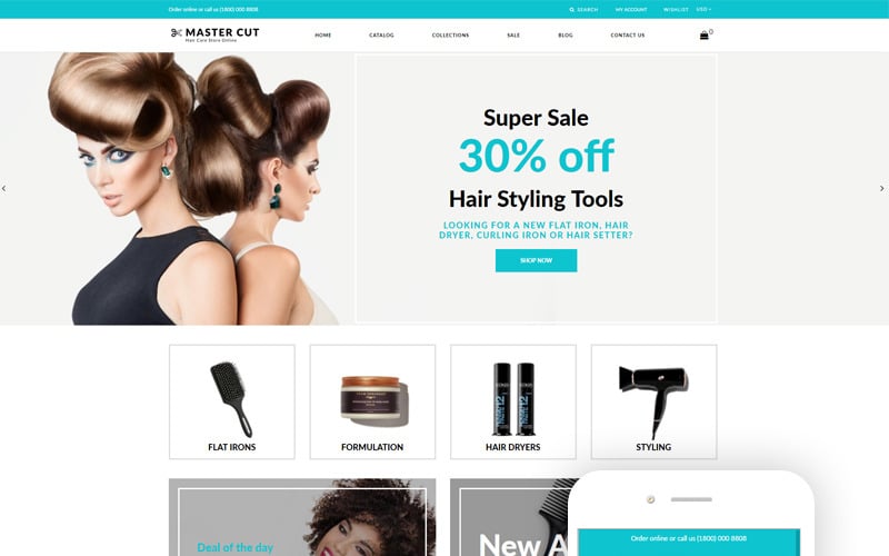 тема beauty clean shopify