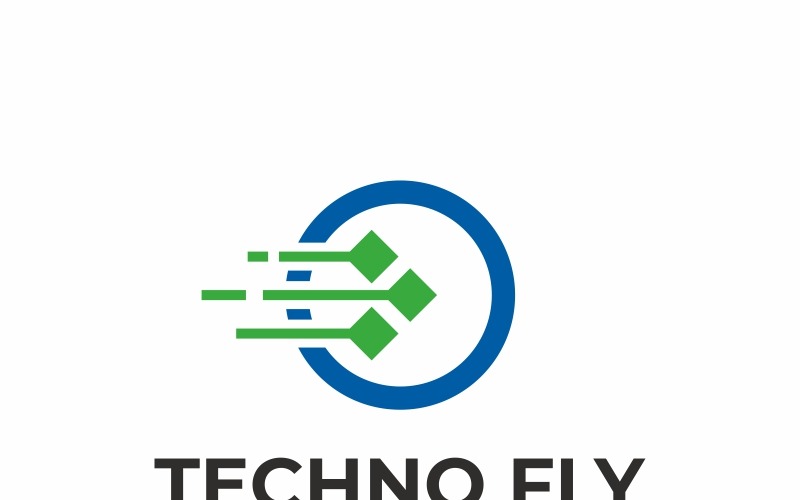 Download Шаблон логотипа "Circle Tech Logo Template" / Circle Tech Logo Template - Шаблон логотипа на тему графика agency brain business circle communication connect design dot energy host letter line manage management market minimalist network o path people