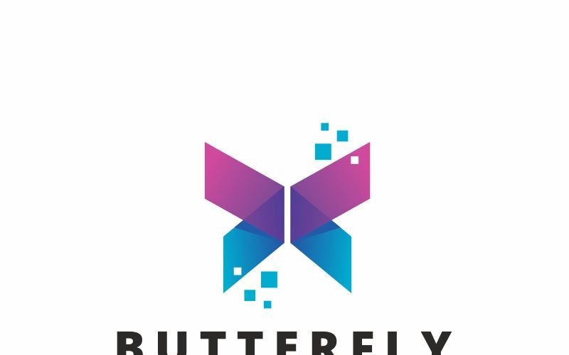 Download Шаблон логотипа "Butterfly Tech Logo Template" / Butterfly Tech Logo Template - Шаблон логотипа на тему графика brand branding butterflies butterfly caterpillar colorful creation creative creativity design fashion fly gracious healthy insect metamorphosis natural nature photograph photographer