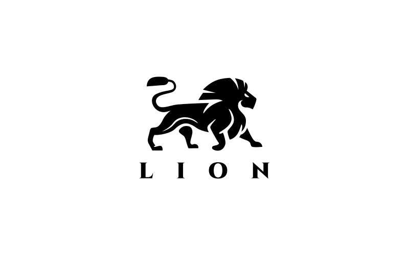 Download Шаблон логотипа "Lion King Logo Template" / Lion King Logo Template - Шаблон логотипа на тему графика action actions animal animals business clean cool elegant hotel king lion luxury marketing modern power powerpoint predator shillhouette simple sport,king,animal,animals,branding,club,company