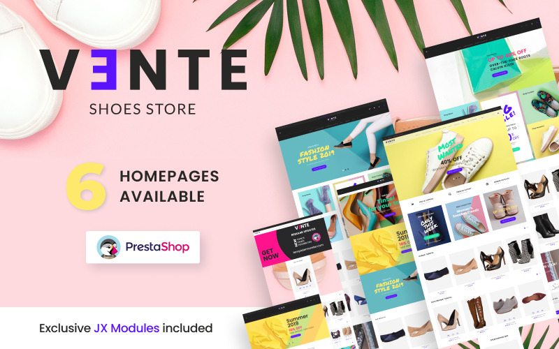 магазин обуви clean bootstrap ecommerce prestashop theme
