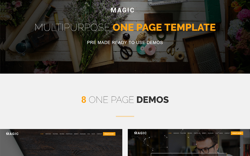 универсальный шаблон onepage joomla