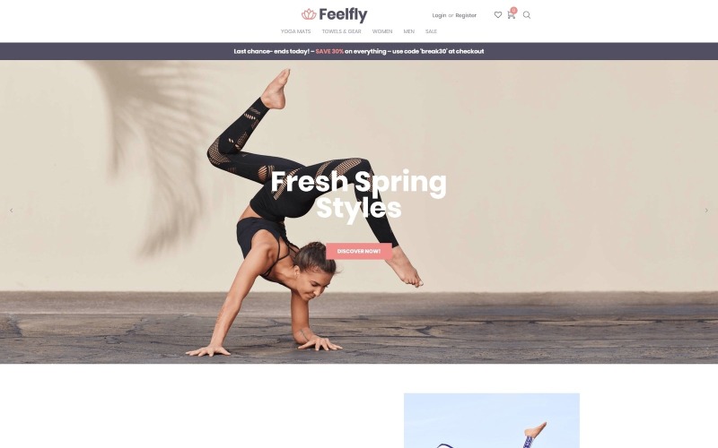 модный магазин ecommerce modern elementor woocommerce theme