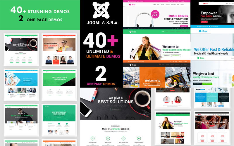 адаптивный универсальный креативный шаблон joomla