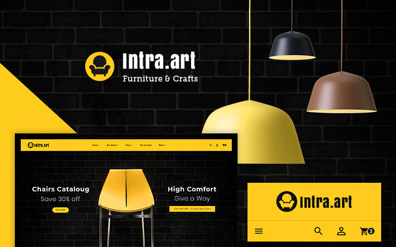 Furniture Art & Crafts PrestaShop Theme