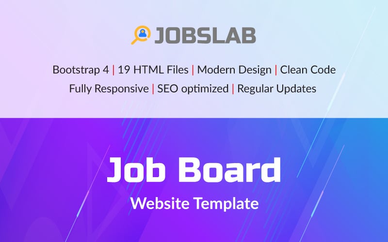 шаблон сайта job board