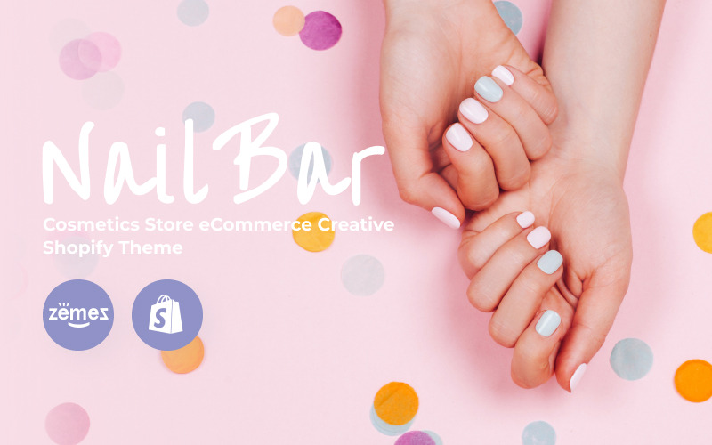 магазин косметики ecommerce creative shopify theme