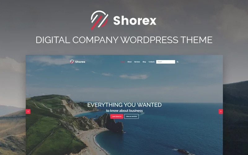 цифровая многоцелевая современная тема wordpress elementor