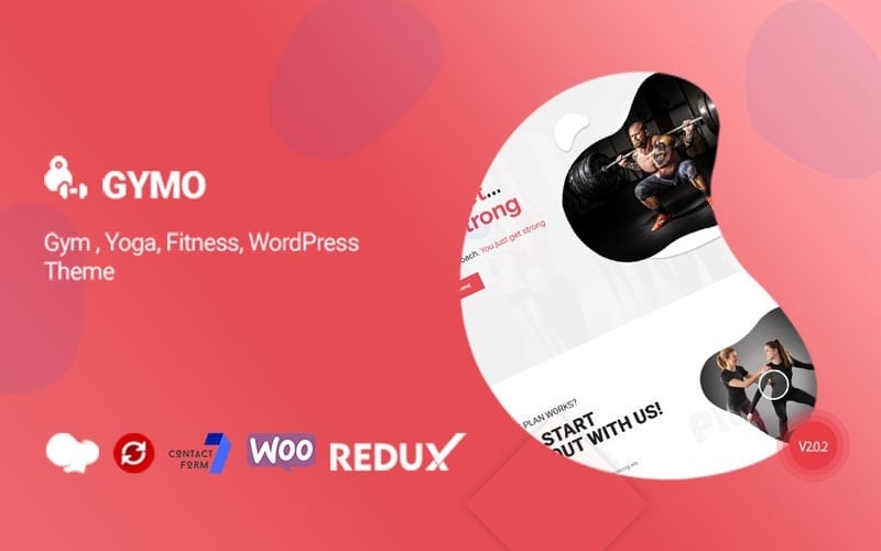 gymo gym многофункциональная тема wordpress